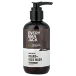 Every Man Jack, гель для душа для бороды и лица, для чувствительной кожи, без запаха, 200 мл (6,7 жидк. унции)