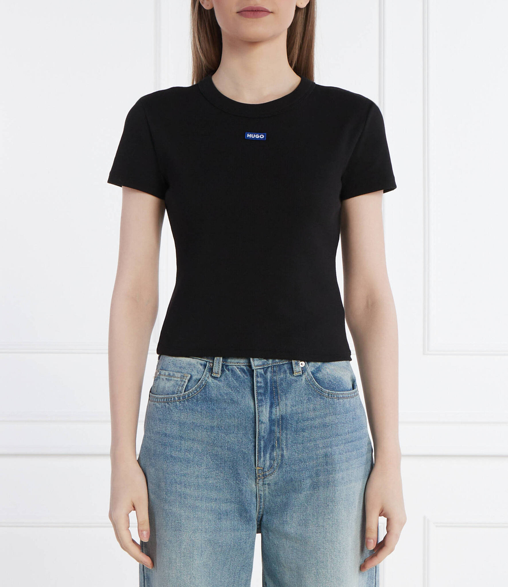 Футболка Baby Tee_B Hugo Blue - черный(50510749)