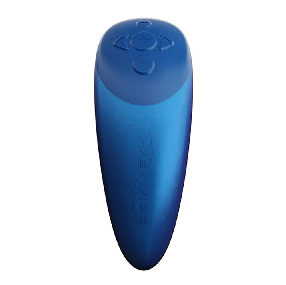 Синий вибратор 7,8см для пар We-Vibe Chorus Cosmic Blue SNHR3SG5