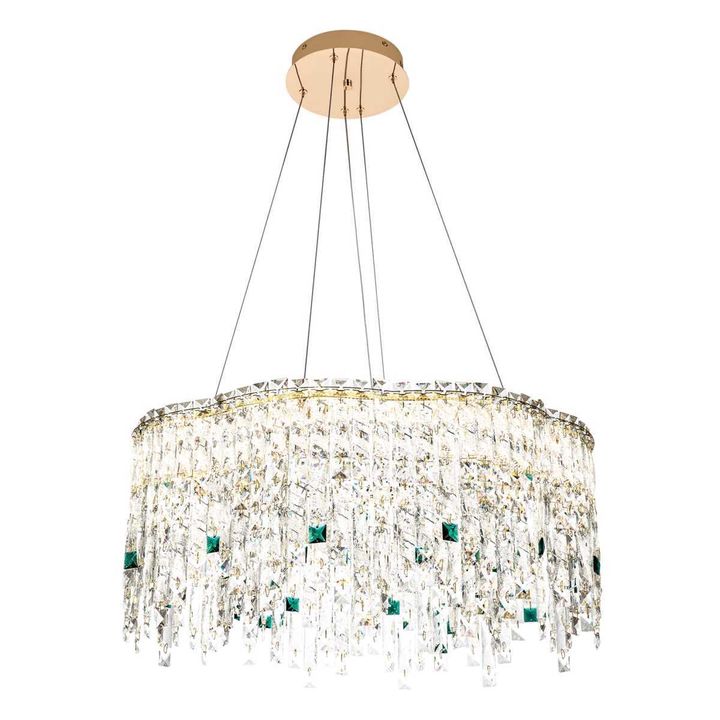 Подвесная светодиодная люстра Modelux ML.2317.700 GD