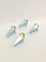 Колесо для мебели ролик для дивана 4 штуки №0232 бел