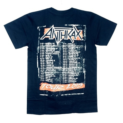 Футболка тайланд Anthrax tour 1986 (XS)