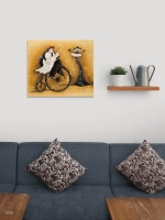 Картина на натуральном холсте, написанная маслом 40*50 см