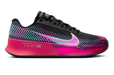 Женские Кроссовки теннисные Nike Air Zoom Vapor 11 Premium - black/fireberry/fierce pink/multi-color