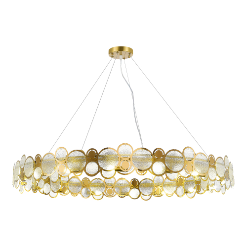 SL6133.303.16 Светильник подвесной ST-Luce Латунь/Прозрачный G9 16*5W 4000K