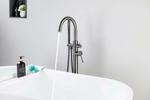 Смеситель для ванны Aquatek Европа AQ1345BGM оружейная сталь