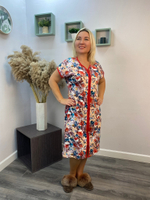 Халат женский "090 К.П" молния (Галатея)