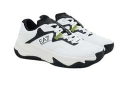 Теннисные кроссовки EA7 Unisex Woven Sneaker - White