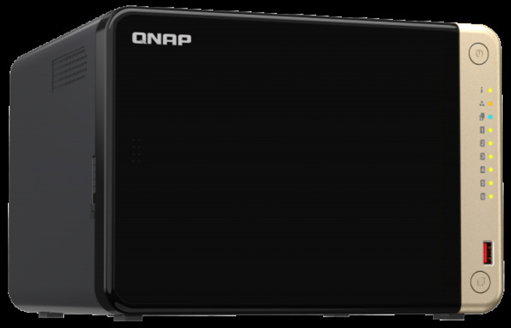 Сетевой RAID-накопитель QNAP TS-664-8G