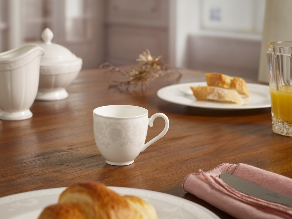 Villeroy & Boch Чашка серого жемчуга 100 мл для эспрессо 10-4392-1420
