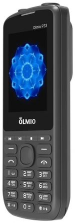 Мобильный телефон OLMIO P33 черный
