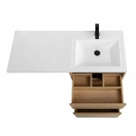 Тумба с раковиной BelBagno KRAFT-LVD 580/1200 Rovere Nebrasca Nature