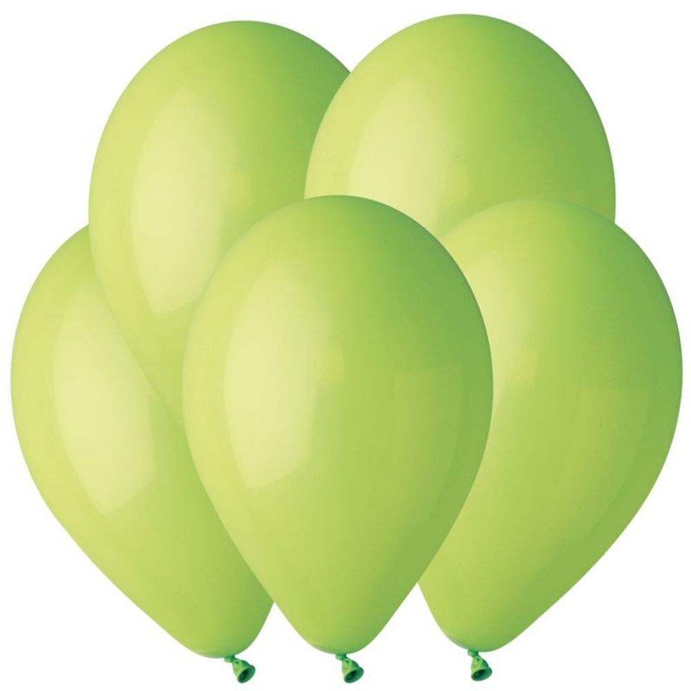 Шар латексный Пастель Apple Green 35 см