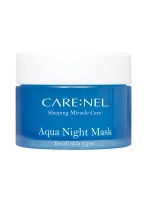 CARE:NEL - МАСКА ДЛЯ ЛИЦА НОЧНАЯ УВЛАЖНЯЮЩАЯ AQUA NIGHT MASK, 15 МЛ