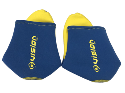 Носки сине-желтые для пляжного тенниса Vision PRO L
