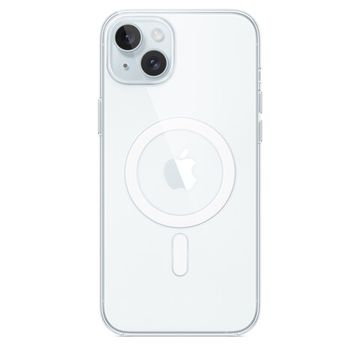 Прозрачный чехол для iPhone  15 Plus с MagSafe (Прозрачный)