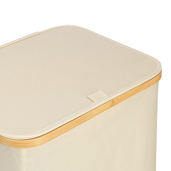 Корзина для белья neat tall, 41х35х74 см, молочная