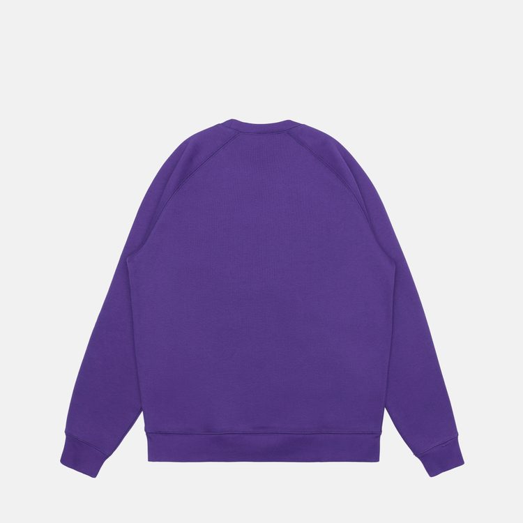 Толстовка мужская Carhartt WIP Chase Sweatshirt артикул:I033660_tyrian - купить в магазине Дайс