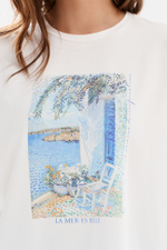 23616 Лонгслив женский (белый)