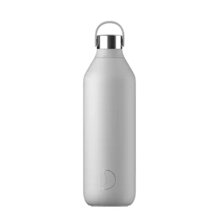Chilly's Bottles - Термобутылка Series 2 1л серая / артикул   B1000S2GGRY  / GTIN 604947807663