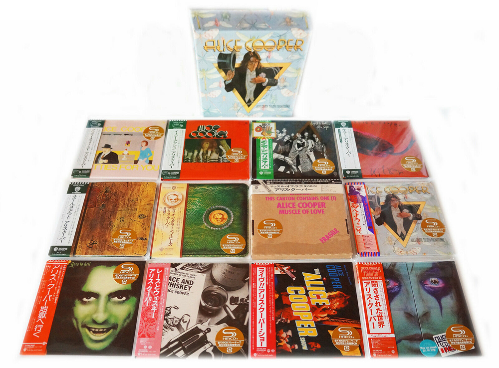 Комплект / Alice Cooper (12 Mini LP SHM-CD + Box)