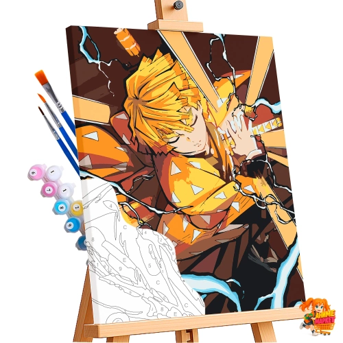 Картина по номерам Клинок рассекающий демонов Зеницу Агацума