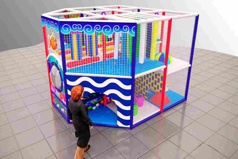 Детский игровой лабиринт «Рыбкино царство»