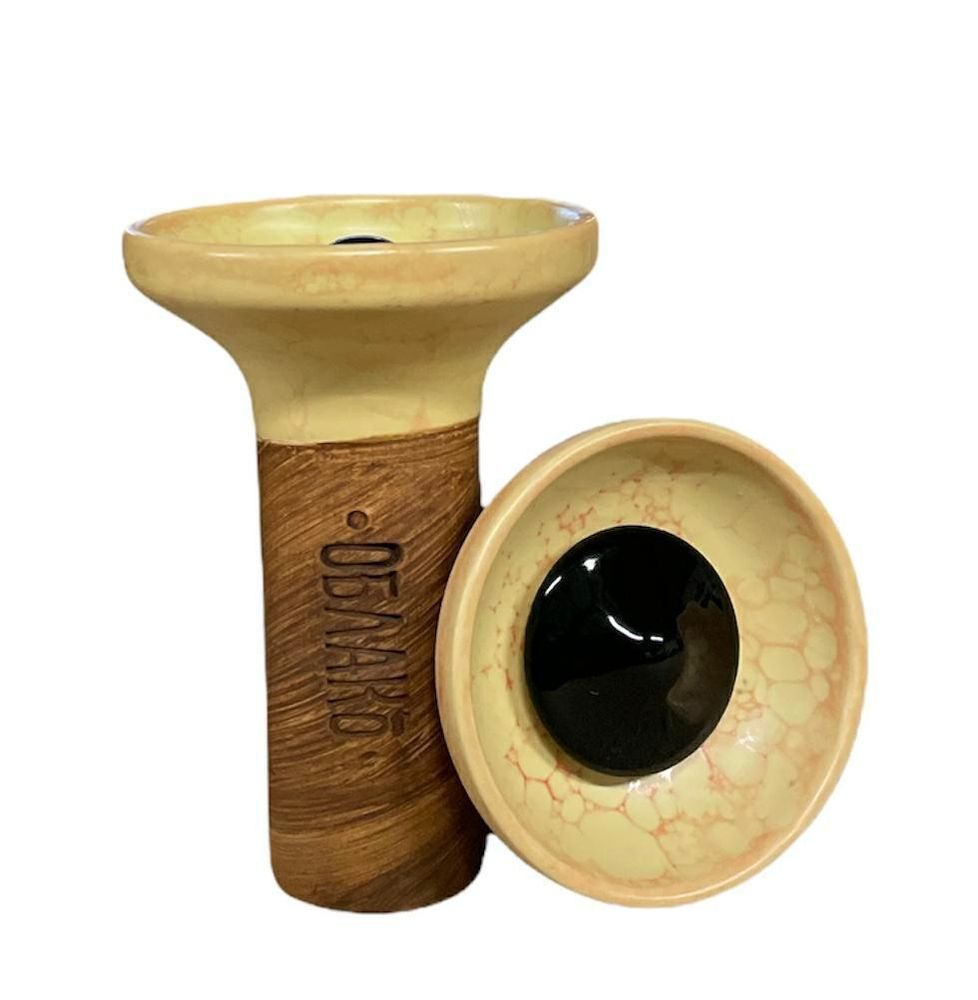 Cybuch Oblako Flow - Black on Sand/Red Marble