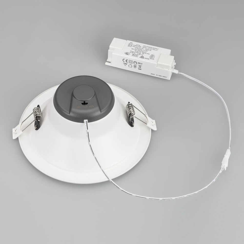 Светильник IM-STORM-R175-20W Day4000-MIX (WH, 80 deg, 230V) (Arlight, IP20 Металл, 3 года) 032433
