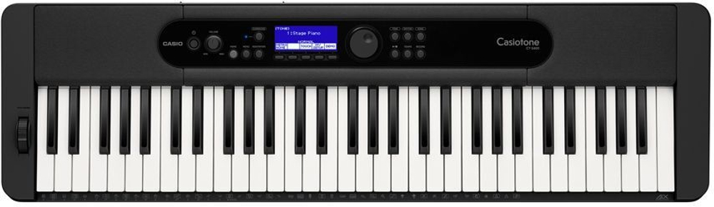 Синтезатор Casio CT-S400 черный