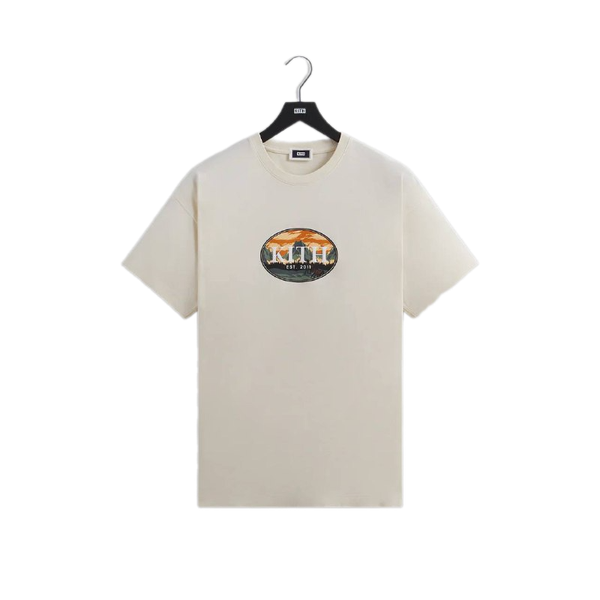 Футболка Kith Stallion Scene Tee Sandrift