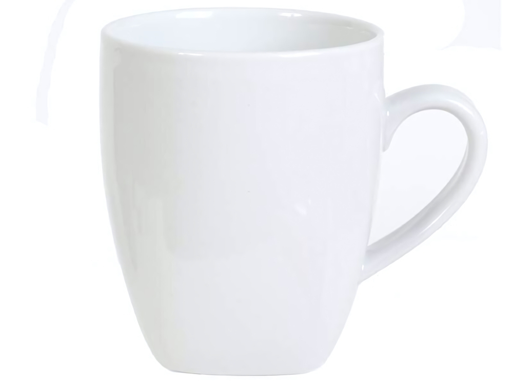 Кружка 210мл форма Глория, белая без деколи