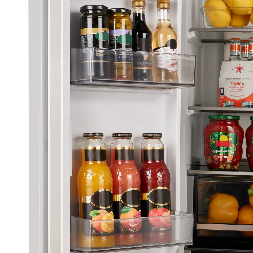 Холодильник с инвертором KITFit Pro MAUNFELD MFF190NFDPW