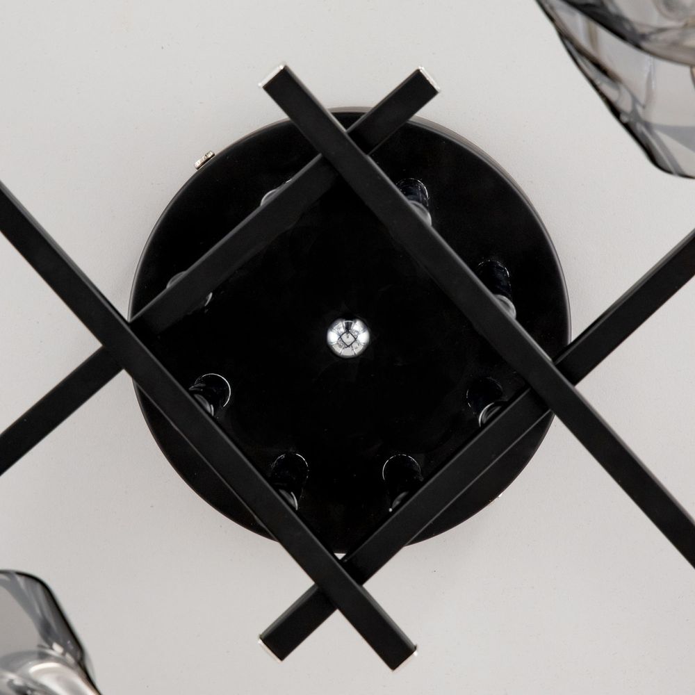 Citilux Клаус CL134185 Люстра потолочная Чёрная