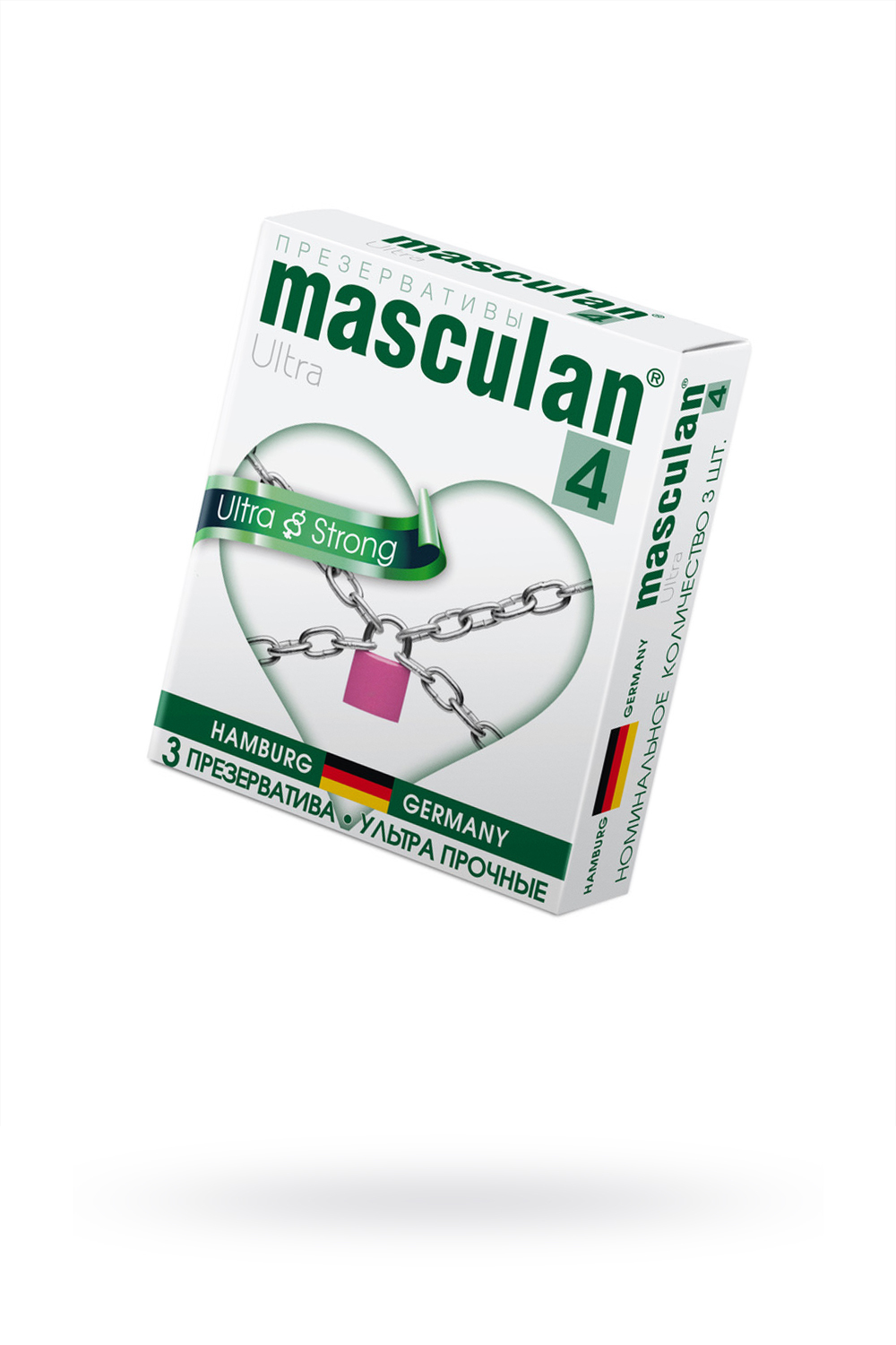 Презервативы Masculan 4 Ultra Ультра прочные, 3шт