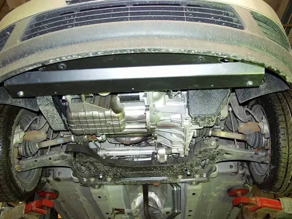 Защита картера и КПП Sheriff для Ford Fusion I Рестайлинг 2002-2012 арт.08.1302