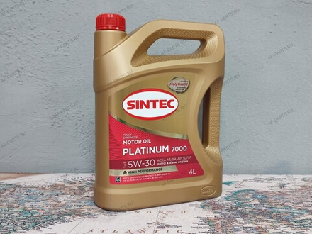 Масло моторное SINTEC PLATINUM 7000 5W30 A3/B4