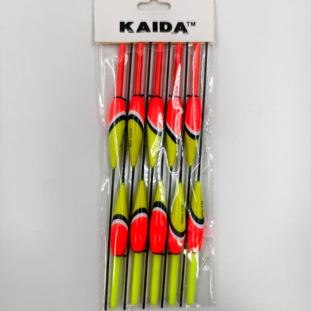 Набор поплавков KAIDA 2.5g №13