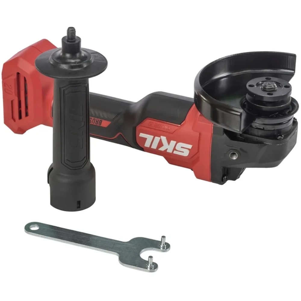 SKIL HD6280 аккумуляторная ударная дрель-шуруповерт с аккумуляторной УШМ SKIL AG2990, ЗУ SC0060 (60W), АКБ BY5197 (2 Ач), АКБ BY5196 (4 Ач) и сумкой в комплекте 9-1-036