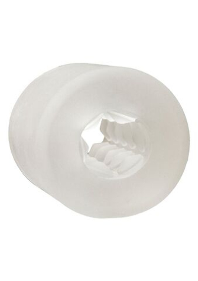 Прозрачный мастурбатор Helping Head (Цвет: прозрачный)