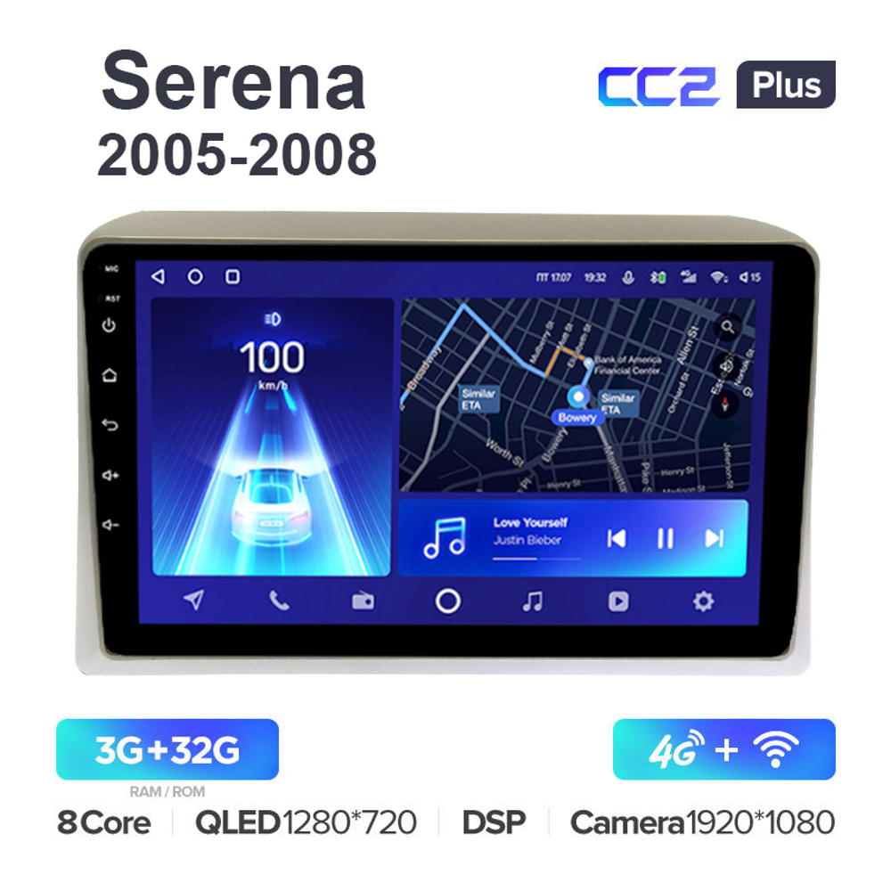 Teyes CC2 Plus 9"для Nissan Serena 2005-2008