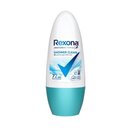 Дезодорант-антиперспирант роликовый Rexona Shower Clean 45 мл