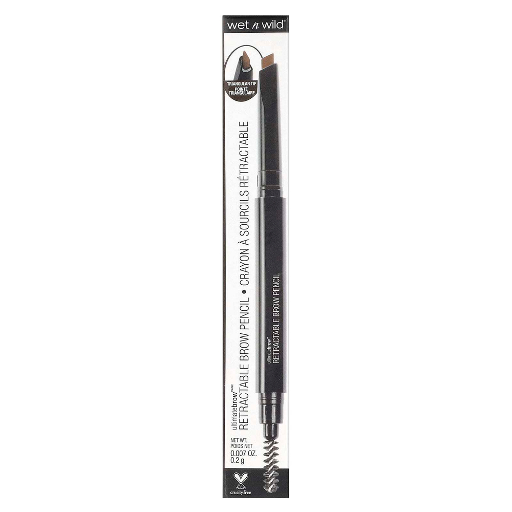 wet n wild, выдвижной карандаш для бровей, коричневый, 0,2 г (0,007 унции)