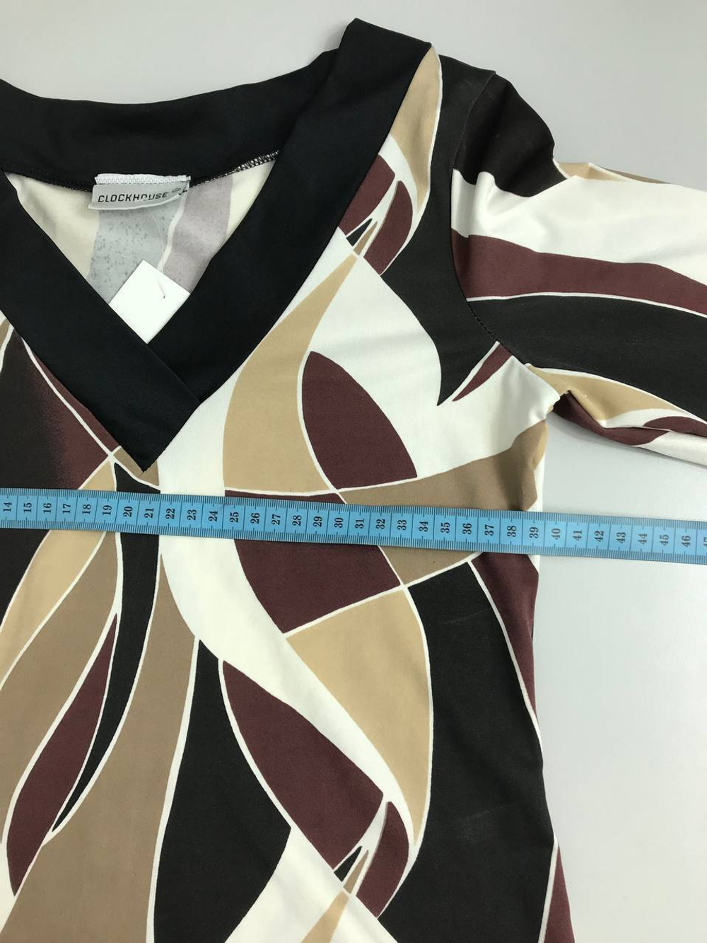 Кофта Clockhouse с принтом 46 размер