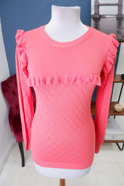 Джемпер коралловый 40 размер