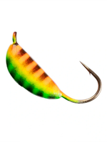 Мормышка Helios вольфрамовая Рижский банан с ушком крашеная 3мм 0,70гр 143 (MW-2030-143)