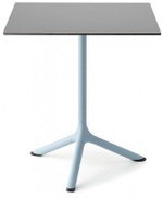 Стол ламинированный обеденный Scab Design Tripe, голубой, светло-серый