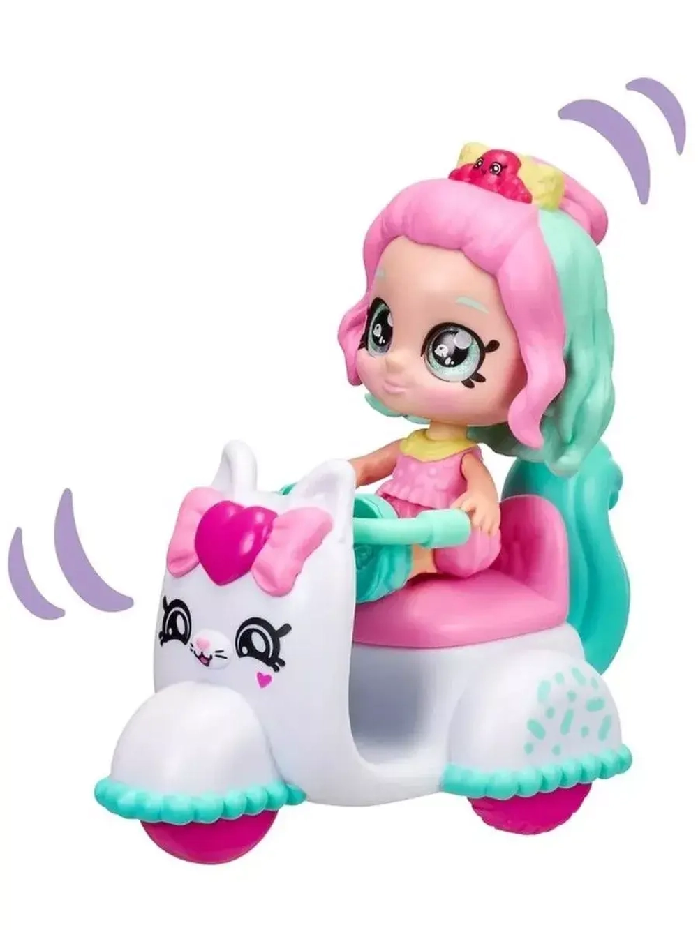 Мини-кукла Пеппа Минт со скутером Kindi Kids 39761