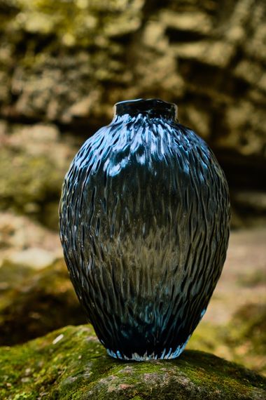 Юмико Ваза Стеклянная 30.5х30.5х37см