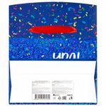 Пакет-коробка подарочный (1 штука) "УРА! УРА! УРА!", 15х9х11 см, тиснение фольгой, ламинация, 90072